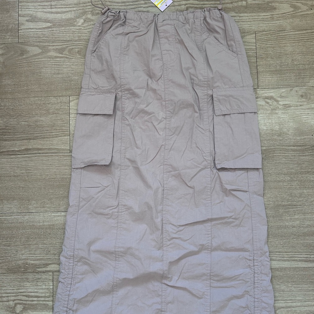 Women's pink Cargo Skirt